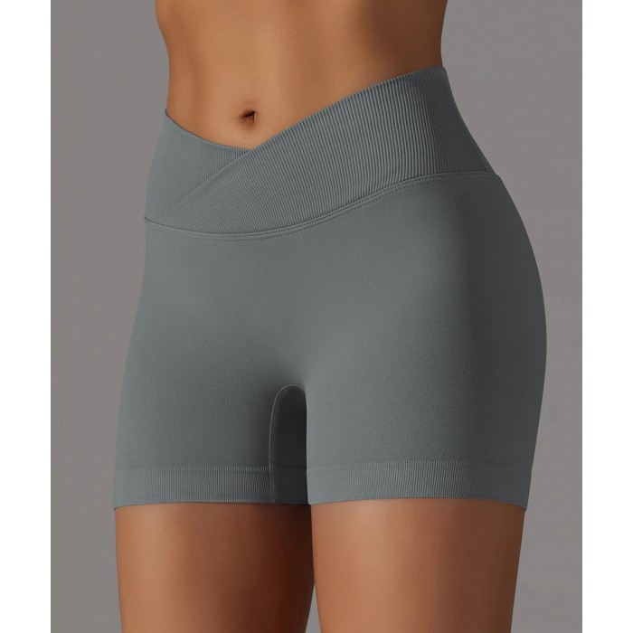 Шорти безшовні з V-подібним поясом SHORTS PUSH-UP Double model 46 (Grafite) Шорти безшовні з V-подібним поясом SHORTS PUSH-UP Double model 46 (Grafite)